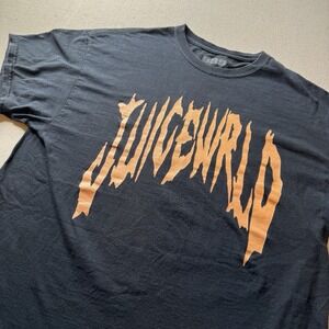 Juice WRLD 999 Graphic T Shirt Black Orange XL Mens